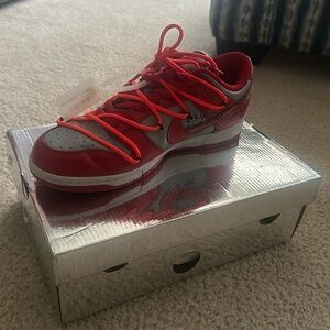 Off White Nike Dunks!! Worn a couple times looking to sell, will take best offer